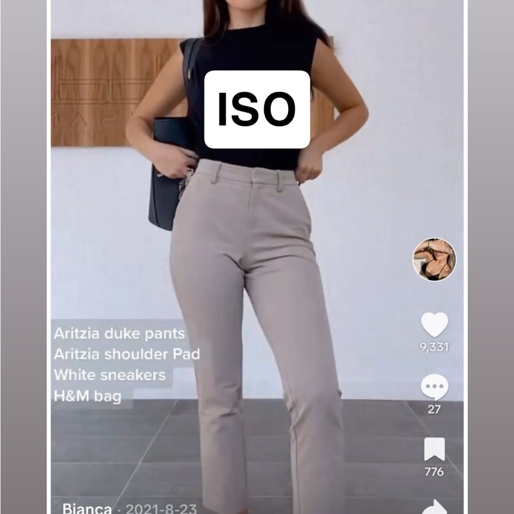 ISO Babaton Duke Pants